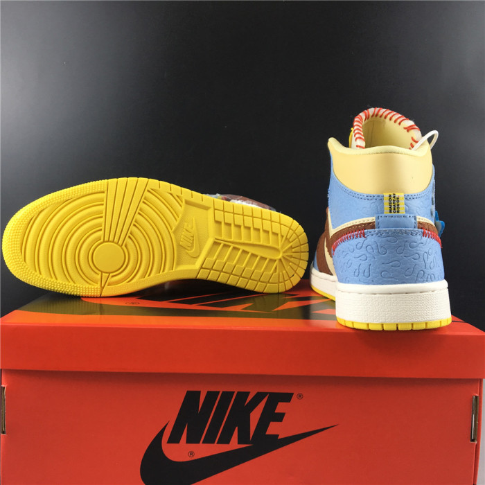 Maison Château Rouge x Air Jordan 1 Mid SE “Fearless” CU2803-200