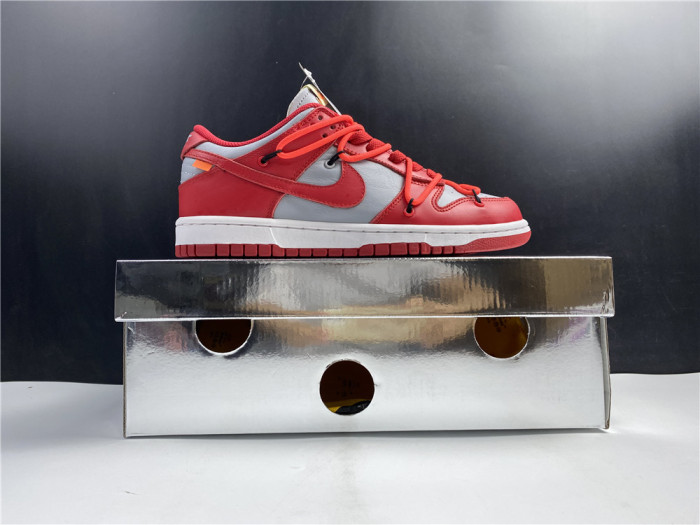OFF-WHITE x Dunk Low ‘University Red’ CT0856-600