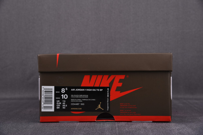 AIR JORDAN 1 HIGH OG TS SP ‘TRAVIS SCOTT’ 2.0 – CD4487-100