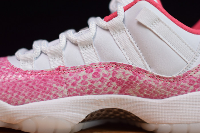 Air Jordan 11 Low WMNS “Pink Snakeskin” AH7860-106